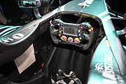 Cockpit des Jaguar Formula E Rennwagens (©Foto. Martin Schmitz)